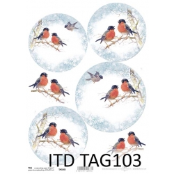 Przekładka do bombki A4 ITD TAG0103